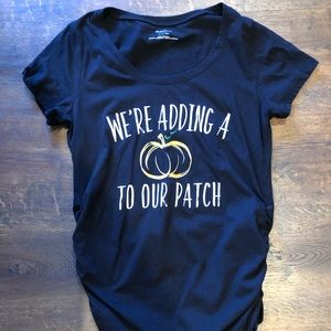 Maternity Pumpkin T-shirt